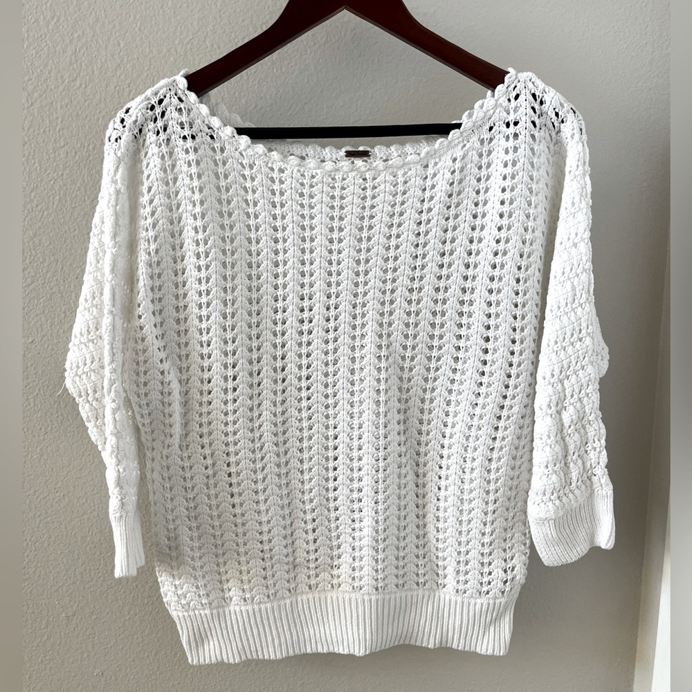 Free People chunky knitted sweater